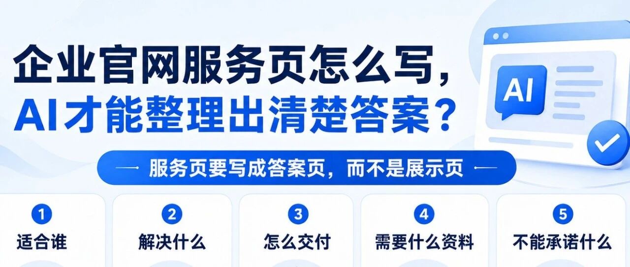 FAQ是企业GEO最容易被低估的一块内容
