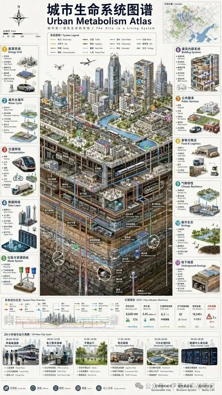 城市生命系统图谱